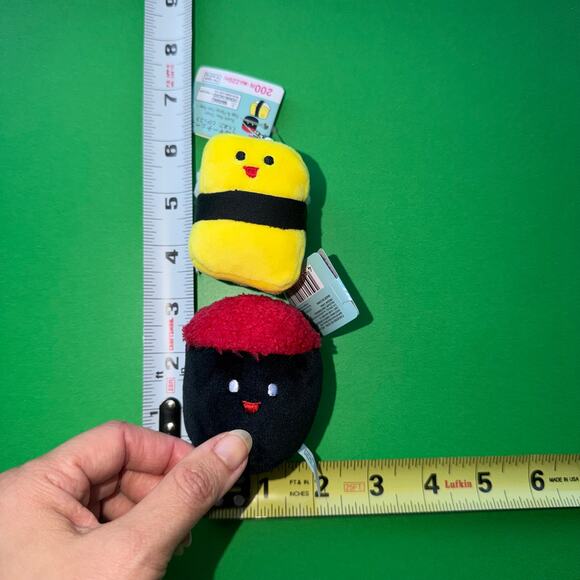 Tabi White Sushi Socks Plush Egg Tamago Tuna Roll Keychain Charm Maison Margiela - Picture 14 of 15